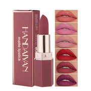 AFFORDABLE AND CONFIDENTLY LOOKS HANDAIYAN 6-COLOR MATTE LIPSTICK SET