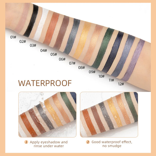 Waterproof Glitter Eyeshadow Pencils