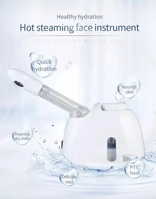 Purchased ozone facial steamer hydrating aromatherapy