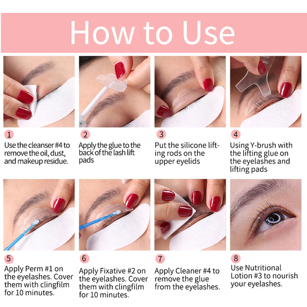 Easy to used and budget friendly lash lift kit